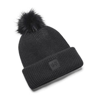 Women's ColdGear® Infrared Halftime Ribbed Pom Beanie 