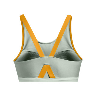 Bra Women's UA Infinity Mid High Neck Shine Sports Bra 