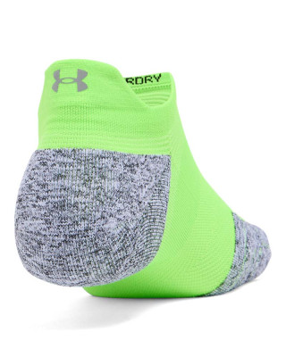 Unisex UA ArmourDry™ Run Cushion No Show Tab Socks 