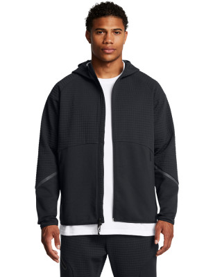 Men's UA Unstoppable Fleece Grid Full-Zip 