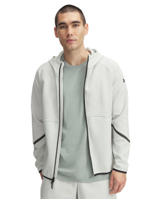 Men's UA Unstoppable Fleece Grid Full-Zip 