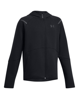 UA Unstoppable Fleece Boys' Full-Zip 