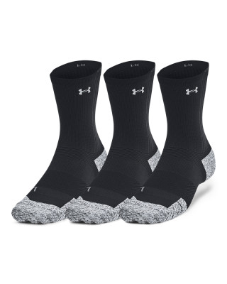 Unisex UA ArmourDry® Run Cushion 3-Pack Mid-Crew Socks 