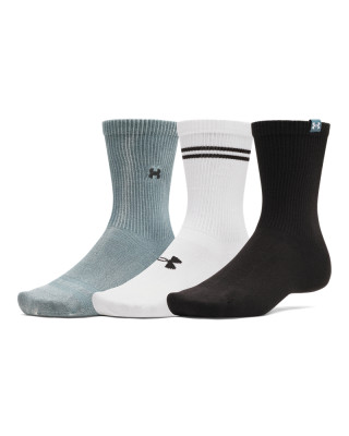 UA Sportstyle Cotton Unisex 3-Pack Crew Socks 