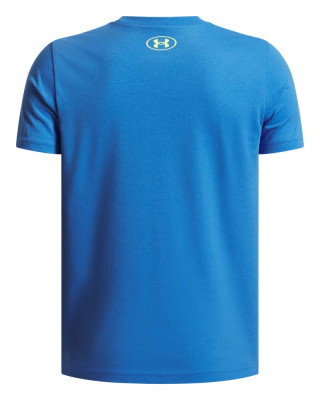UA Overlay Wordmark Boys' Short Sleeve 