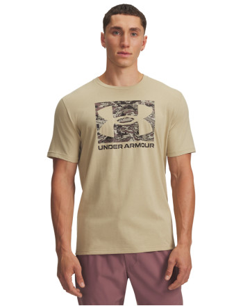 Men's UA ABC Camo Boxed Logo Short Sleeve 
