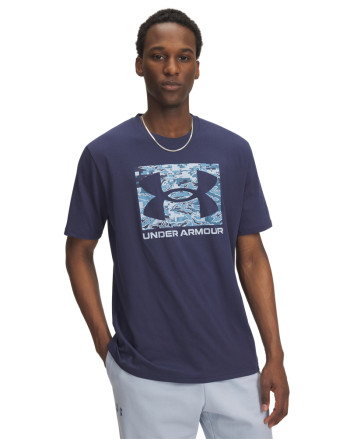 Men's UA ABC Camo Boxed Logo Short Sleeve 