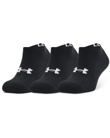 Adult UA Core No Show Socks 3-Pack 