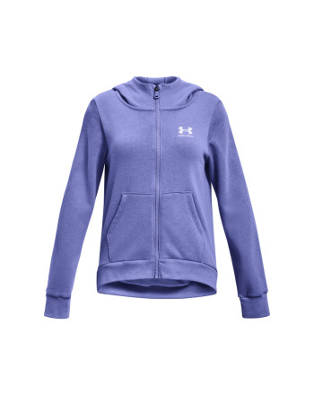 Girls' UA Rival Fleece Full-Zip Hoodie 