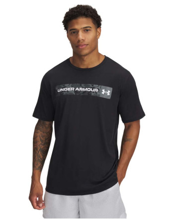 Men's UA Camo Chest Stripe Short Sleeve 