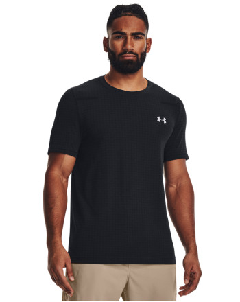 Men's UA Seamless Grid Short Sleeve 