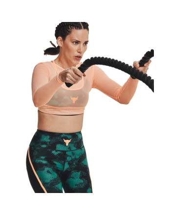 Women's Project Rock Sheer Mesh Long Sleeve 