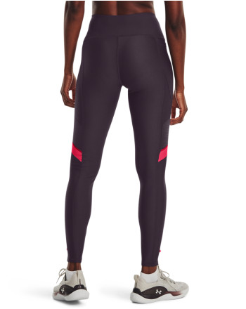 Women's HeatGear® No-Slip Waistband Mesh Panel Leggings 