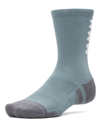 Unisex UA Perf Tech Nov 3pk Crew Socks 