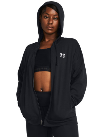 Women's UA Rival Terry Oversized Full-Zip Hoodie 