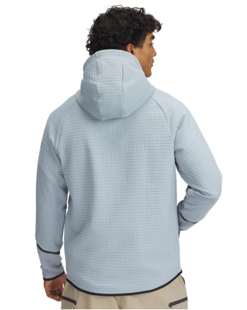 Men's UA Unstoppable Fleece Grid Full-Zip 