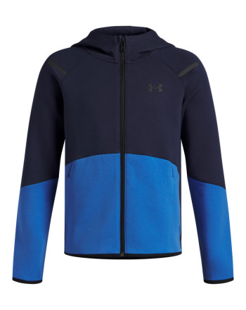 UA Unstoppable Fleece Boys' Full-Zip 