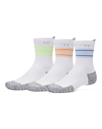 Unisex UA ArmourDry® Run Cushion 3-Pack Mid-Crew Socks 