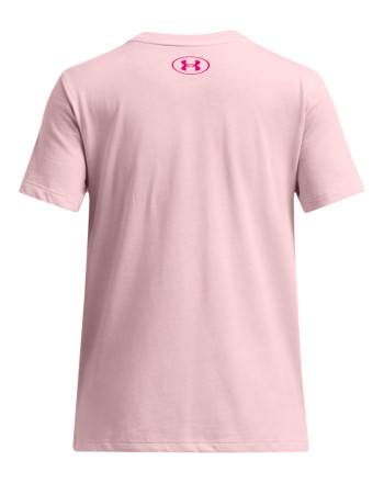Girls' UA Big Logo UA Fill Short Sleeve 