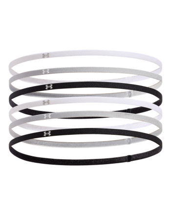 Women's UA Mini Elastic 6-Pack Headbands 