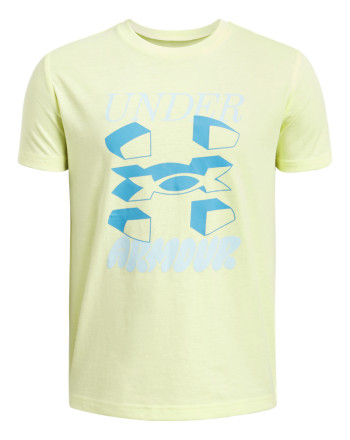 Boys' UA Split Big Logo Short Sleeve 