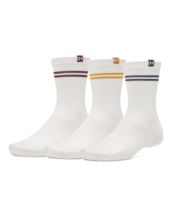 UA Sportstyle Cotton Unisex 3-Pack Crew Socks 