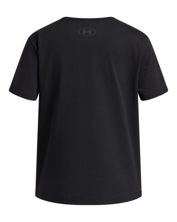 UA Rival Shimmer Girls' Short Sleeve 