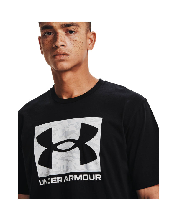 Men's UA ABC Camo Boxed Logo Short Sleeve 