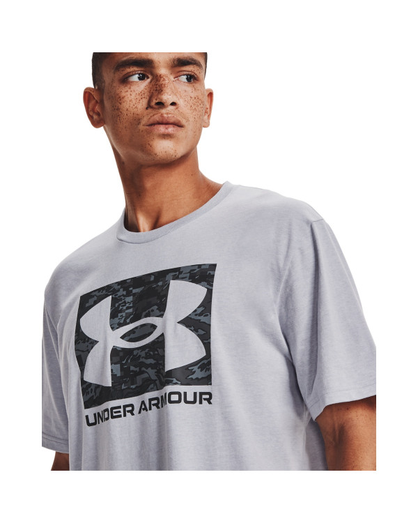Men's UA ABC Camo Boxed Logo Short Sleeve 