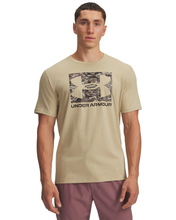 Men's UA ABC Camo Boxed Logo Short Sleeve 