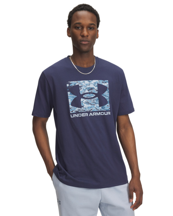 Men's UA ABC Camo Boxed Logo Short Sleeve 