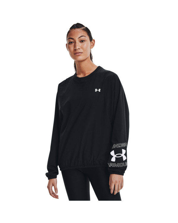 Dukserica Women's UA Woven Graphic Crew 