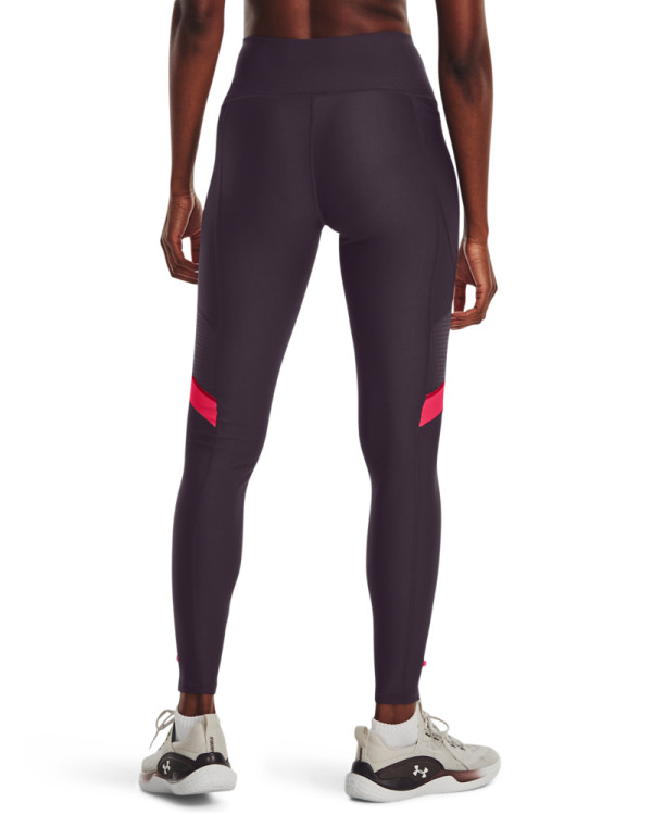 Women's HeatGear® No-Slip Waistband Mesh Panel Leggings 