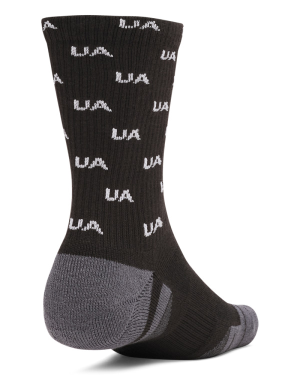 Unisex UA Perf Tech Nov 3pk Crew Socks 