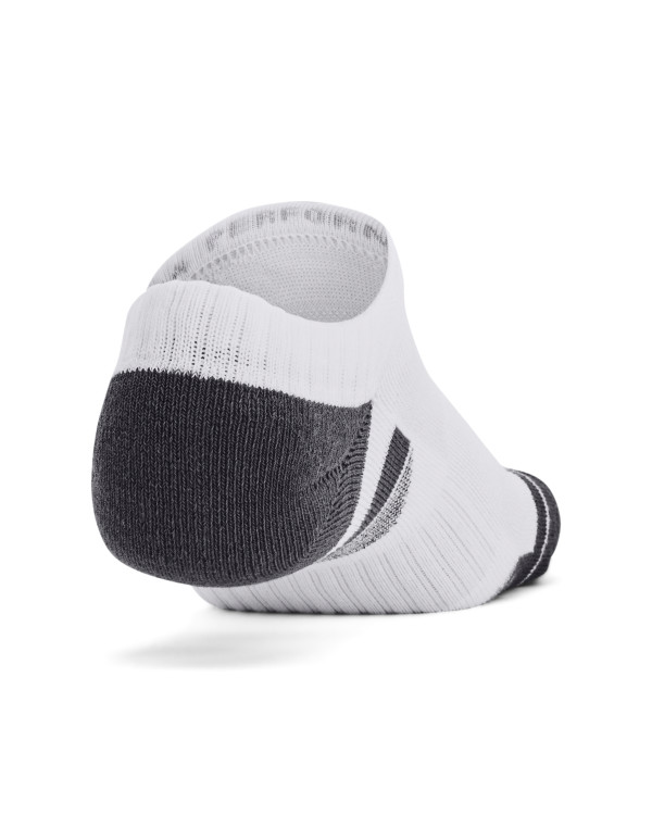 Unisex UA Performance Cotton 3-Pack No Show Socks 