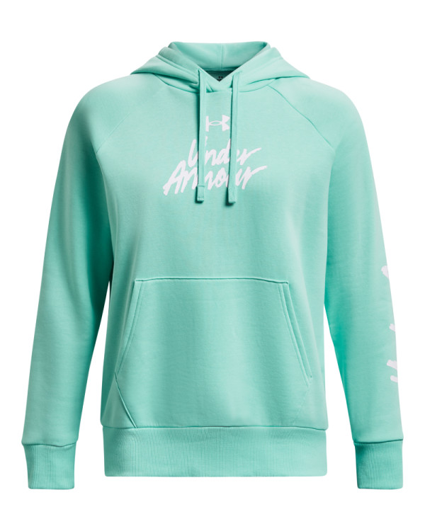 UA RIVAL FLEECE GRAPHIC HDY 