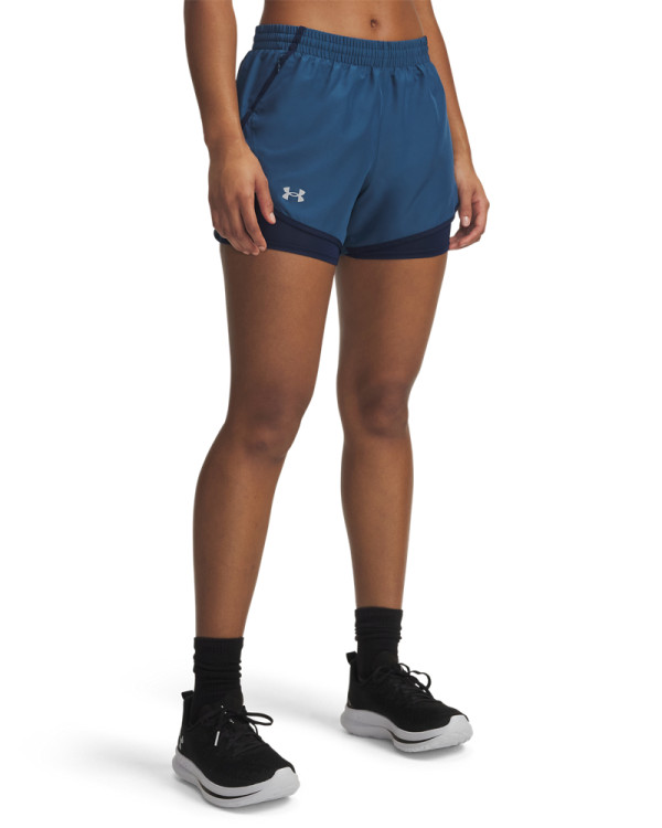 UA FLY BY 2-IN-1 SHORTS 