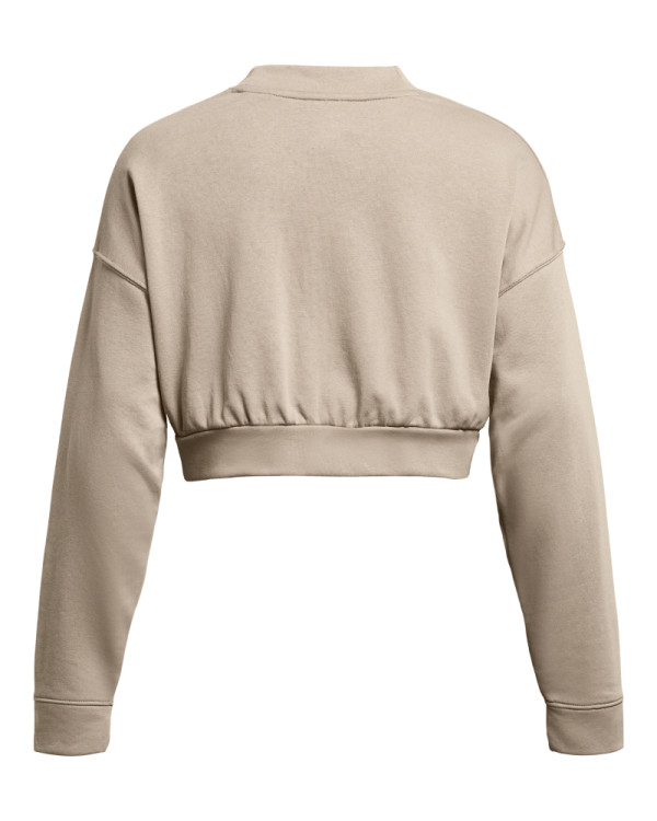 Women's UA Rival Terry Oversized Crop Crew 