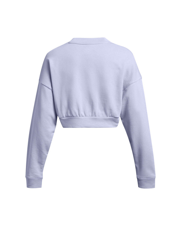 Women's UA Rival Terry Oversized Crop Crew 