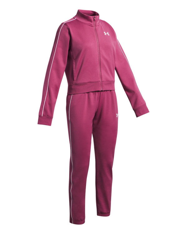 Girls' UA Icon Knit Crop Tracksuit 