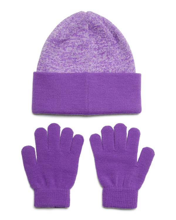 Girls' UA Beanie/Glove Combo 