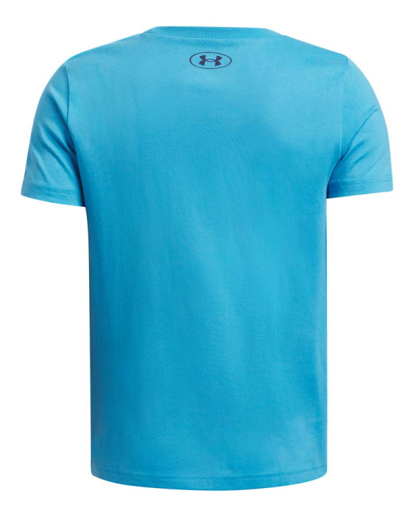 Boys' UA Split Big Logo Short Sleeve 