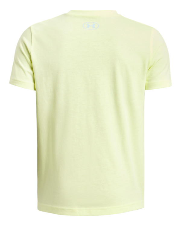 Boys' UA Split Big Logo Short Sleeve 