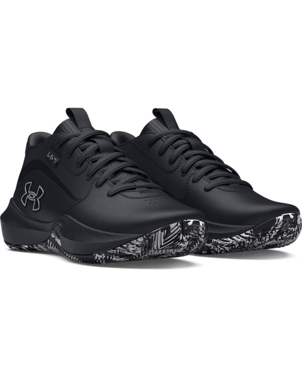Grade School UA Lockdown 7 Basketball Shoes 