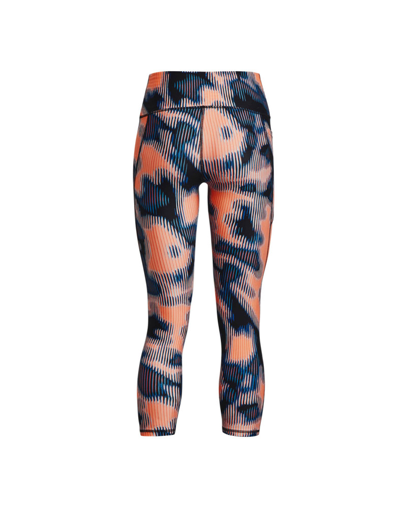 Women's HeatGear® No-Slip Waistband Printed Ankle Leggings 