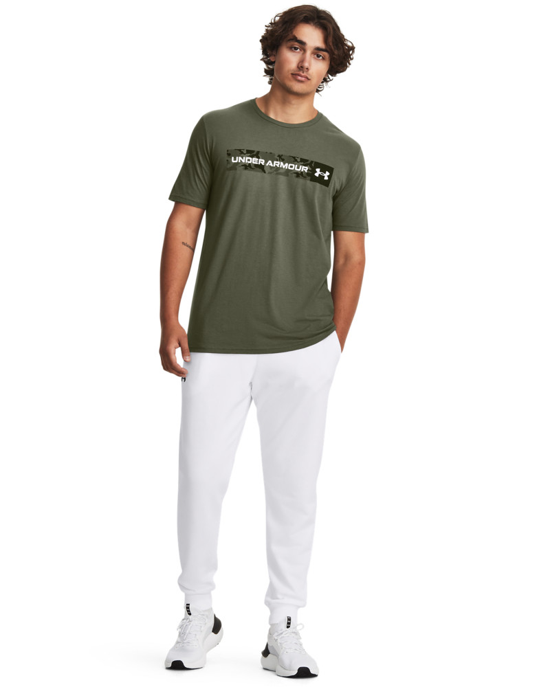 Men's UA Camo Chest Stripe Short Sleeve 