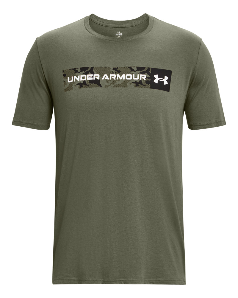 Men's UA Camo Chest Stripe Short Sleeve 