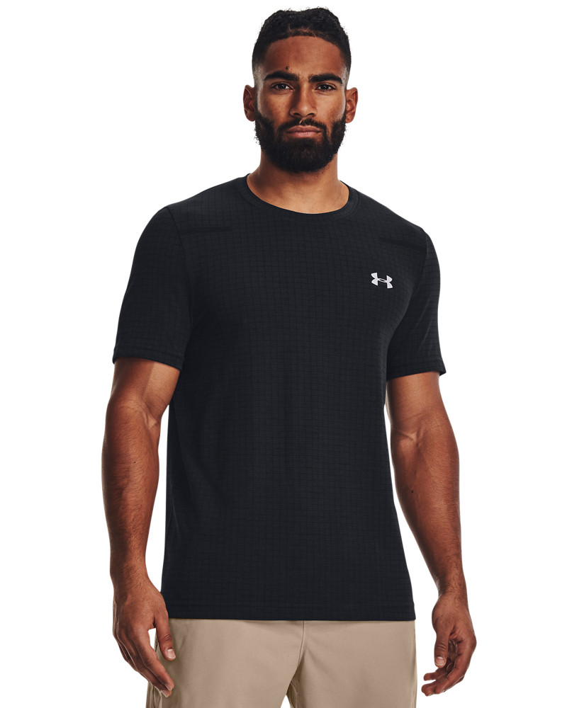 Men's UA Seamless Grid Short Sleeve 