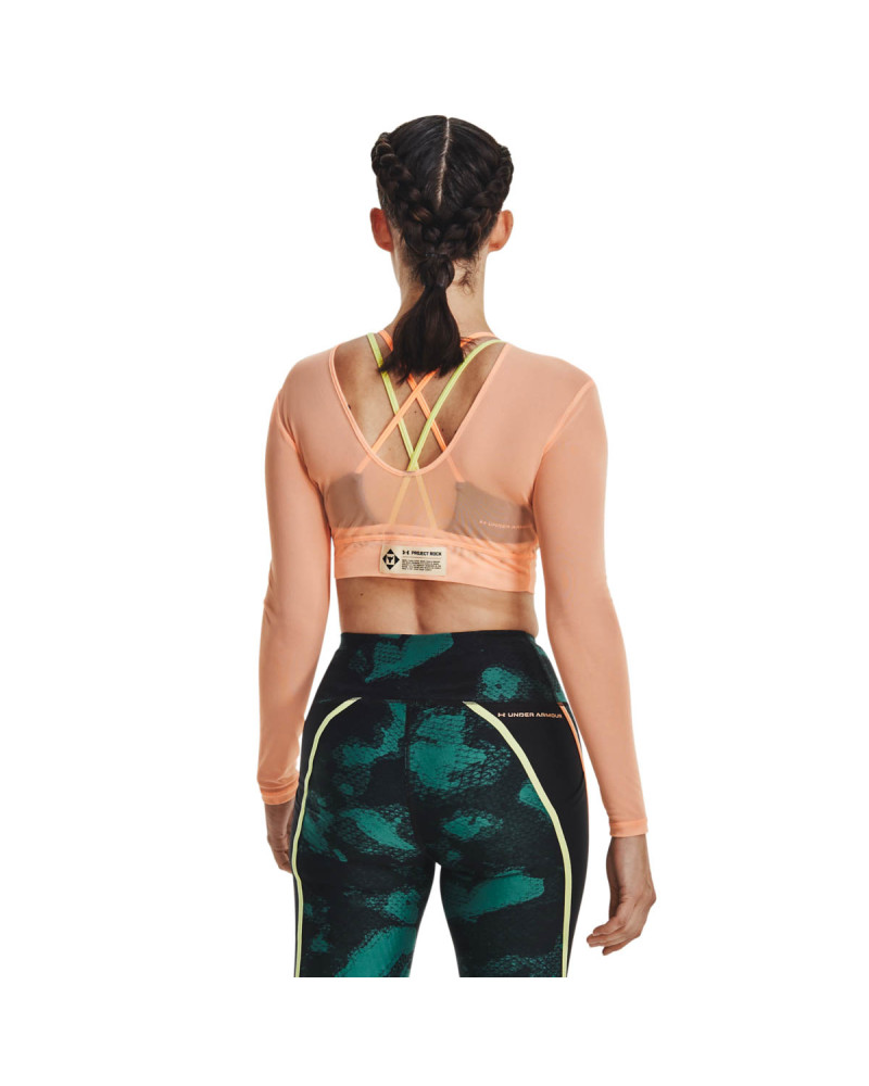 Women's Project Rock Sheer Mesh Long Sleeve 