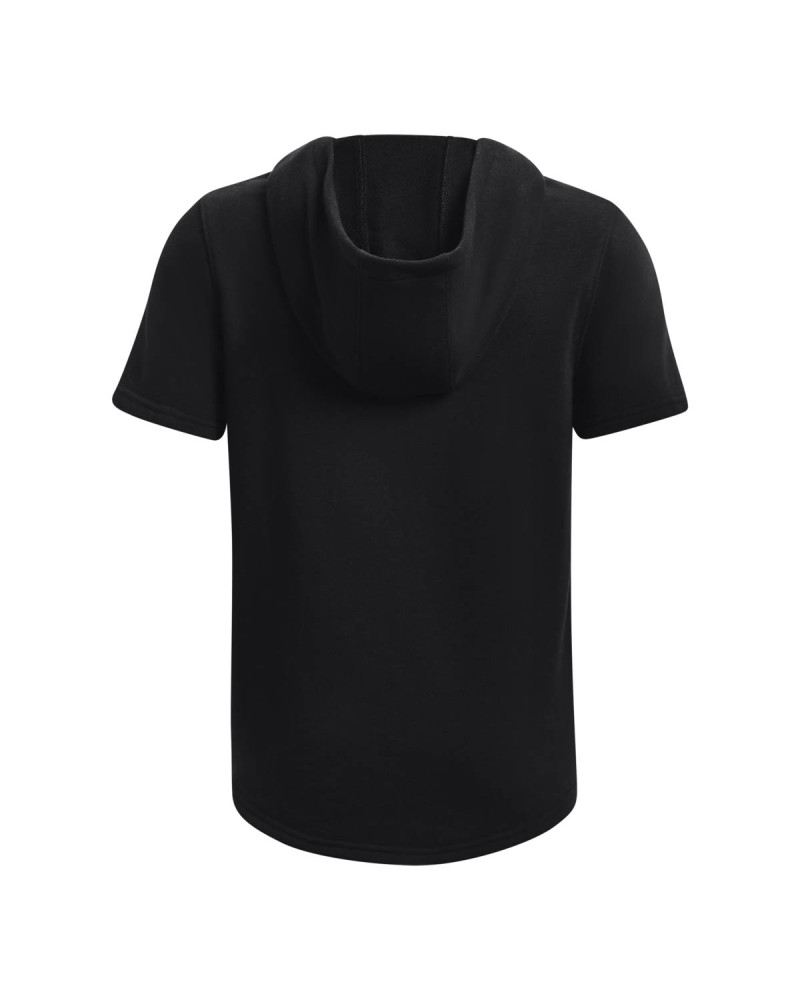 Boys' Project Rock Hardest Worker Short Sleeve Hoodie 